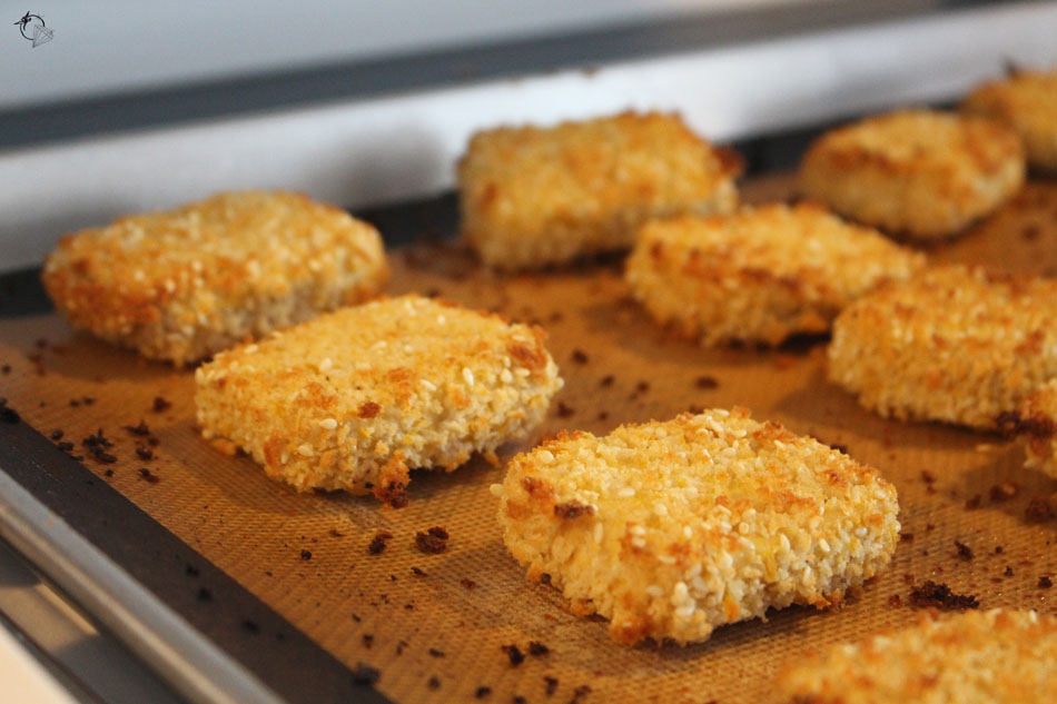 Croquettes de Tofu avec riz et légumes