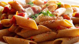 Penne cacciatore végétarien